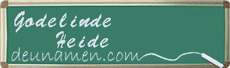 Godelinde Heide Visitenkarte